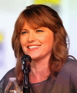 Lucy Lawless American Actress Diamond Painting