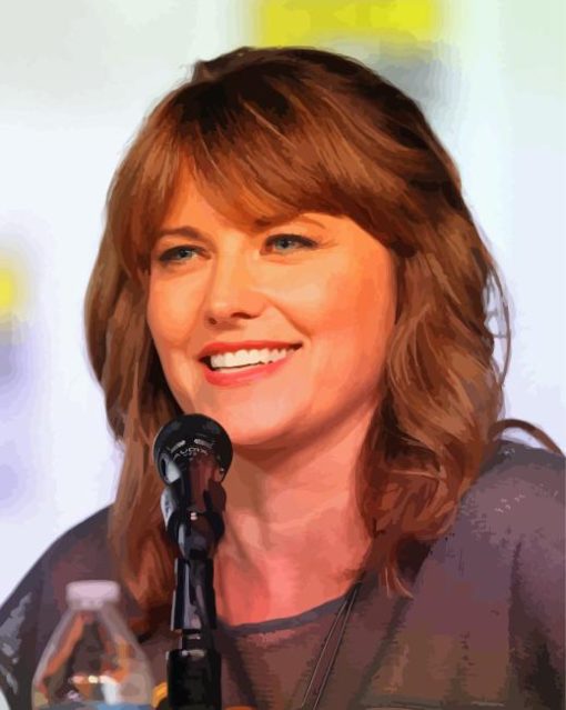 Lucy Lawless American Actress Diamond Painting