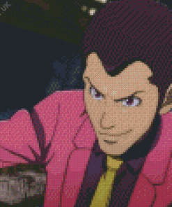 Lupin III Manga Character Diamond Painting