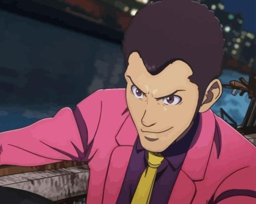 Lupin III Manga Character Diamond Painting