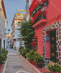 Marbella Old Town Diamond Painting