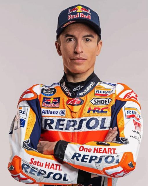 Marc Marquez Racer Diamond Painting