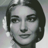 Maria Callas Diamond Painting