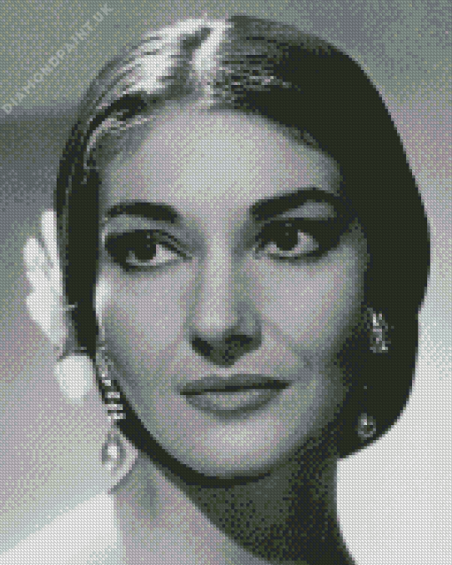 Maria Callas Diamond Painting