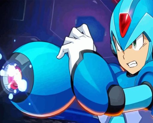 Mega Man X Diamond Painting