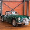 Mga Green Sport Car Diamond Painting