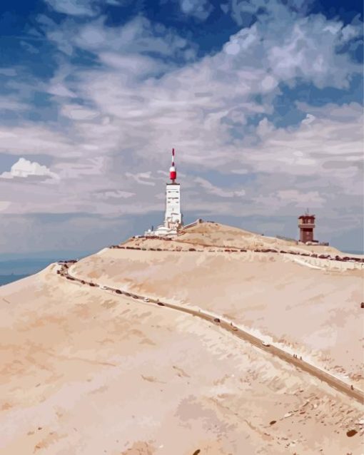 Mount Ventoux Diamond Painting