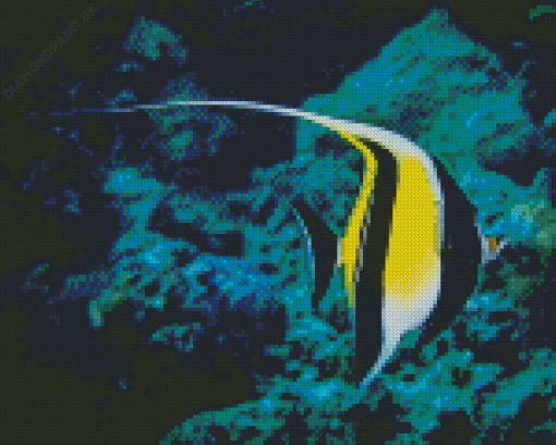 Moorish Idol Diamond Painting