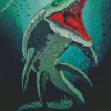 Mosasaurus Art Diamond Painting