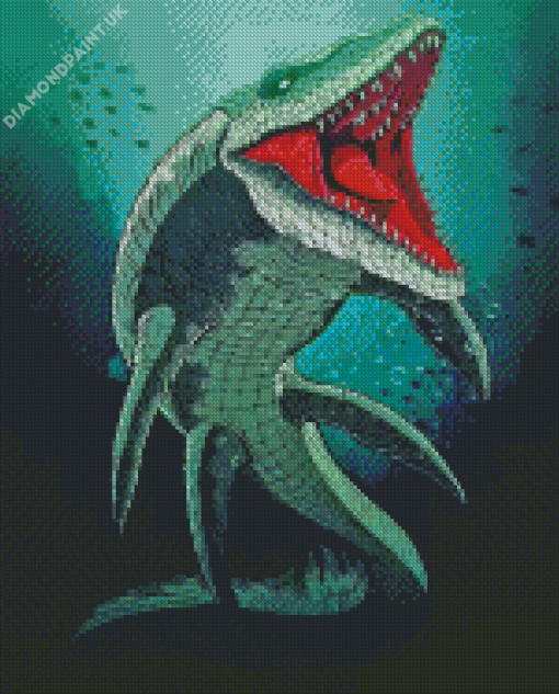 Mosasaurus Art Diamond Painting