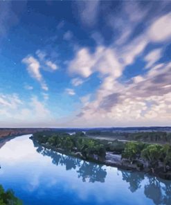 Murray Australian River Diamond Painting