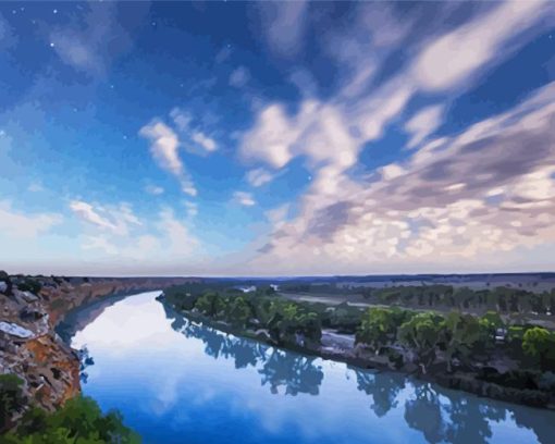 Murray Australian River Diamond Painting