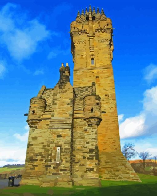 National Wallace Monument Diamond Painting