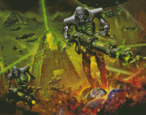 Necron Immortals Diamond Painting