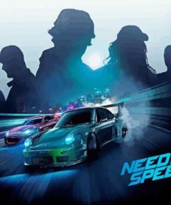 Need For Speed Poster Diamond Painting