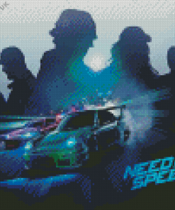 Need For Speed Poster Diamond Painting