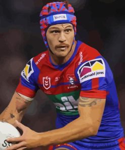 Newcastle Knights Rugby Player Diamond Painting