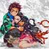 Nezuko And Tanjiro Diamond Painting