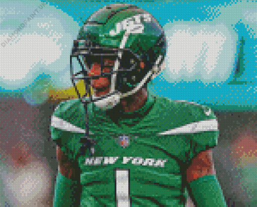 Nfl Jets Diamond Painting