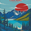 North Cascade Range Poster Diamond Painting