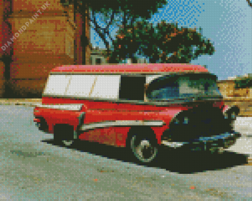 Old Bedford Van Diamond Painting