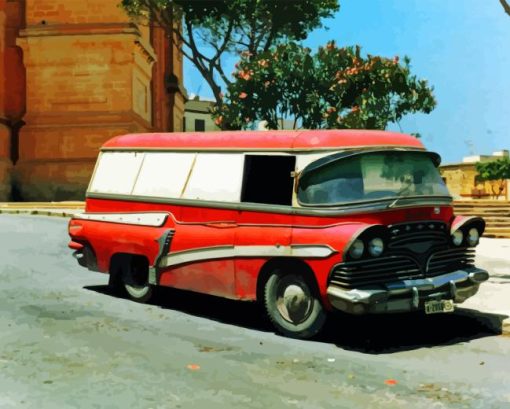 Old Bedford Van Diamond Painting