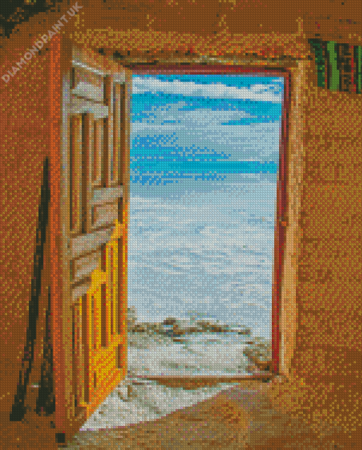 Open Door To Sea Diamond Painting