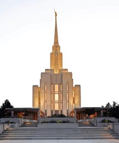 Oquirrh Temple Diamond Painting