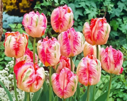 Parrot Tulips Diamond Painting