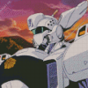 Patlabor Robot Character Art Diamond Painting