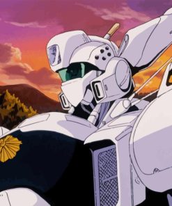 Patlabor Robot Character Art Diamond Painting