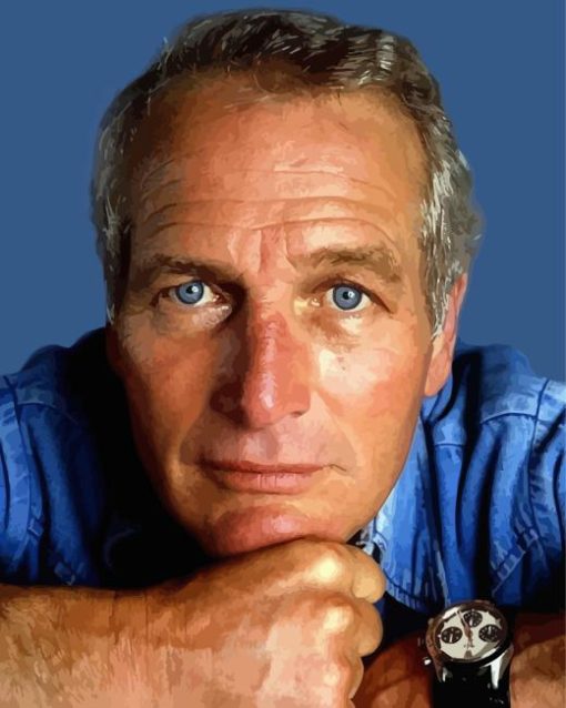 Paul Newman Actor Diamond Painting