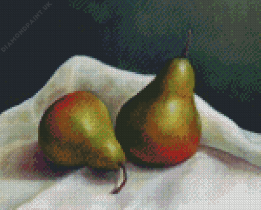 Pears Still Life Art Diamond Painting