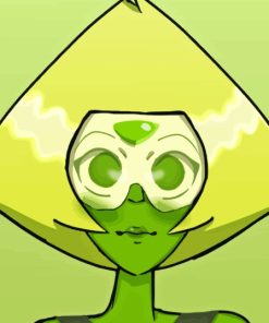 Peridot Face Diamond Painting