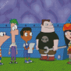 Phineas And Ferb Diamond Painting art