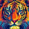 Pop Art Tiger Diamond Painting