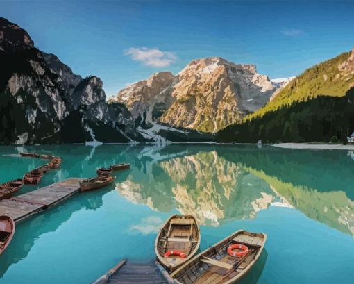 Pragser Wildsee Diamond Painting