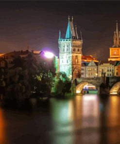 Prague Charles Bridge Tower Diamond Painting