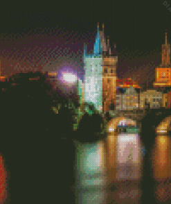 Prague Charles Bridge Tower Diamond Painting