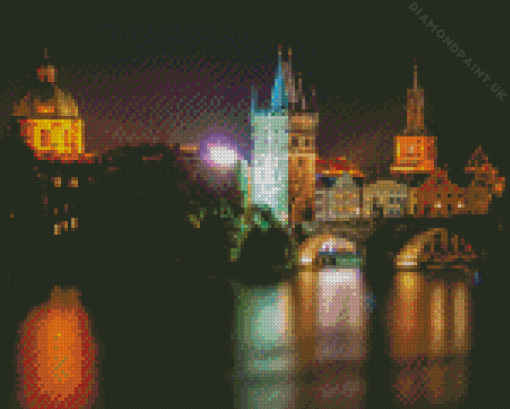 Prague Charles Bridge Tower Diamond Painting