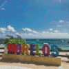 Puerto Morelos Diamond Painting