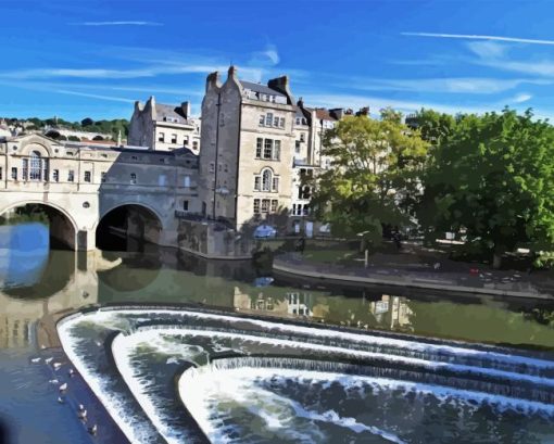 Pulteney Bridge Diamond Painting