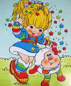 Rainbow Brite Diamond Painting