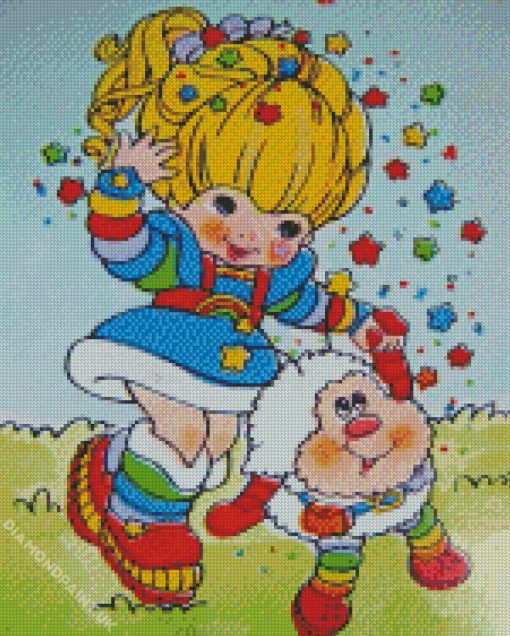 Rainbow Brite Diamond Painting