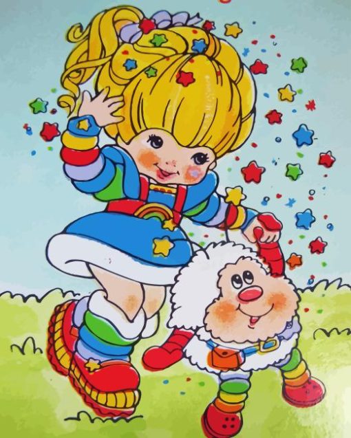 Rainbow Brite Diamond Painting