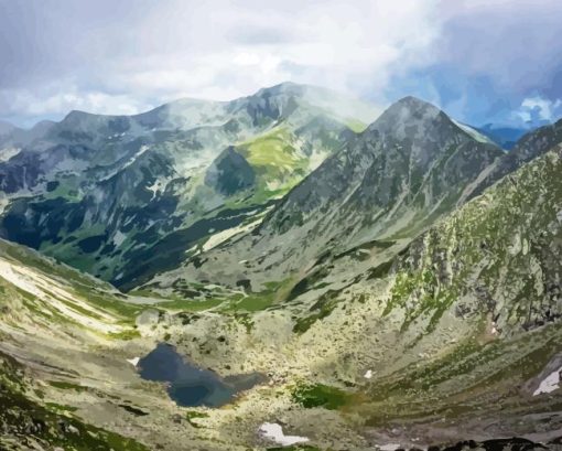 Retezat National Park Diamond Painting