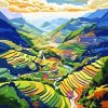 Rice Terraces Poster Diamond Painting