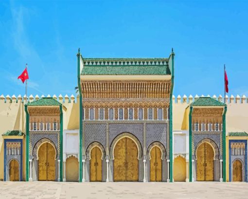 Royal Palace Fez Diamond Painting