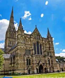 Salisbury Cathedral Diamond Painting