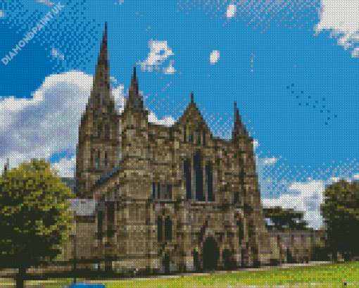 Salisbury Cathedral Diamond Painting